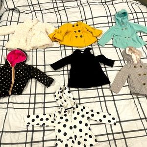 7 toddler baby girl jackets and sweaters